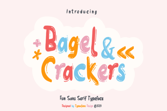 Bagel & Crackers: A Playful Font for Creative Projects