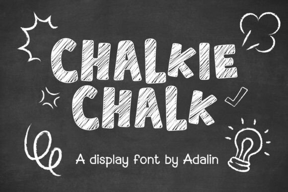 Bring Classroom Charm to Your Projects with Chalkiechalk