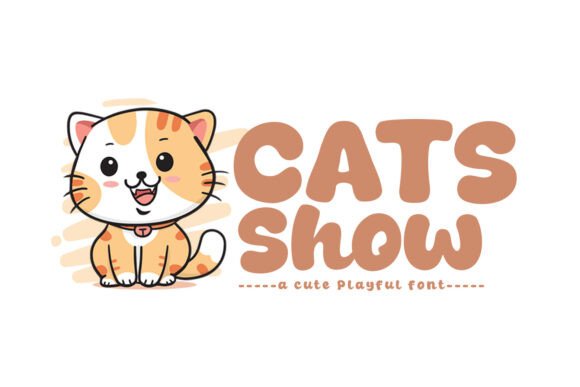 Cats Show: A Modern Typeface for Playful and Professional Designs