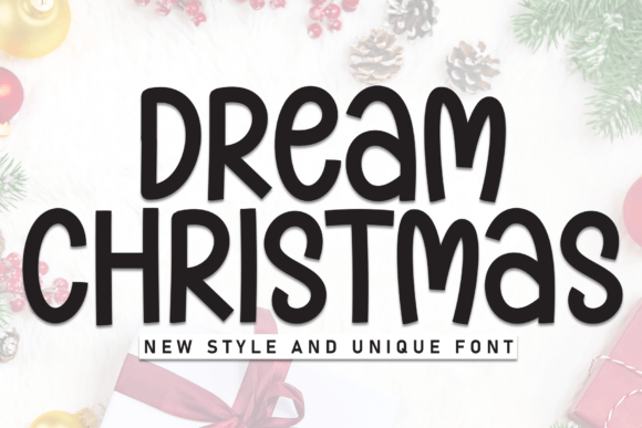 Dream Christmas: A Handwritten Font That Radiates Joy
