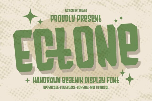 Ectone: Capturing the Spirit of the Beatnik Era in a Modern Typeface