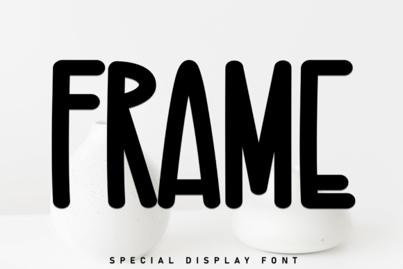 Frame: A Casual Display Font That Balances Style and Readability