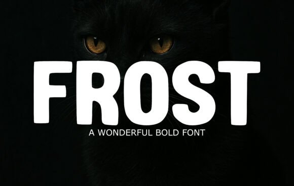 Frost: A Typeface That Balances Bold Impact with Cozy Charm