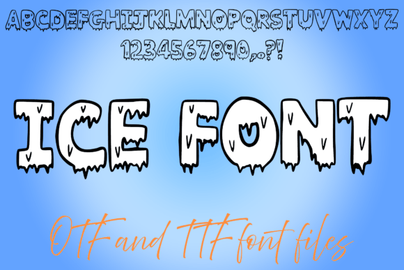 Ice Font: A Quirky Display Typeface for Modern Branding