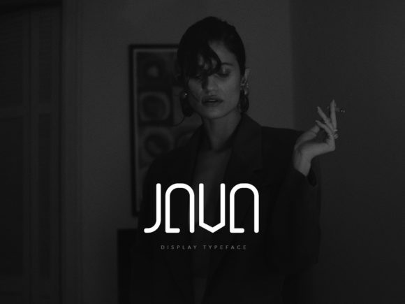 Java: A Futuristic Typeface for Bold, Modern Designs
