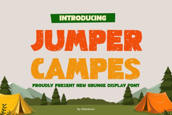 Jumper Campes: A Typeface with Campfire Soul