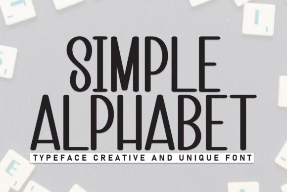 Simple Alphabet: A Modern Typeface for Clear, Charming Branding