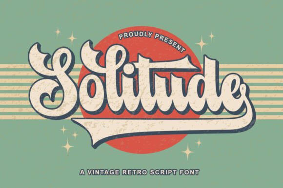 Solitude: The Vintage Display Font with Timeless Charm
