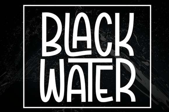 Why Black Water Is the Hand-Drawn Font Your Designs Have Been Missing